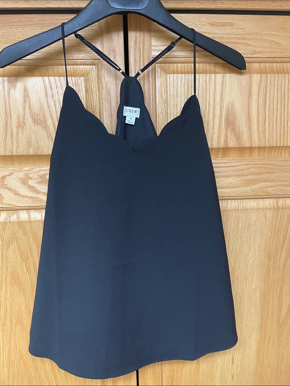 J. Crew Black Camisole - Size 4